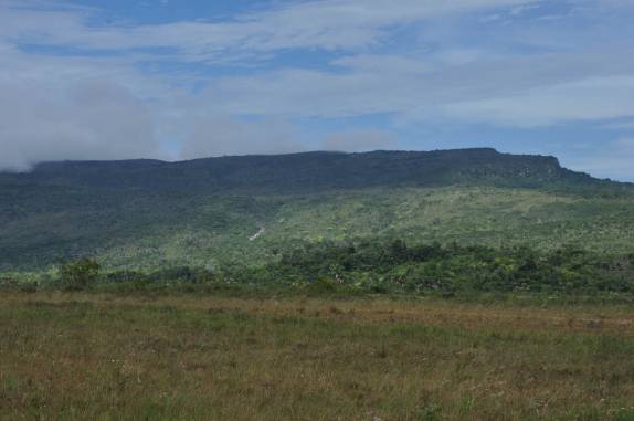 O Platô, ponto mais alto da Serra do Tepequem, no norte de Roraima